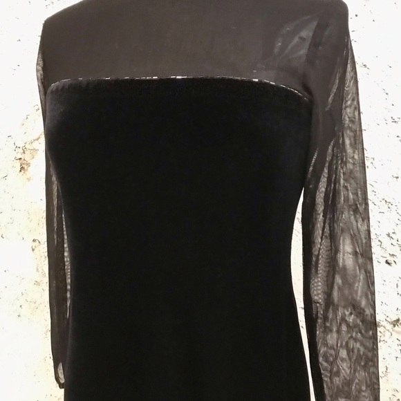 Vintage Oleg Cassini Formal Cocktail Dress - Picture 2 of 6